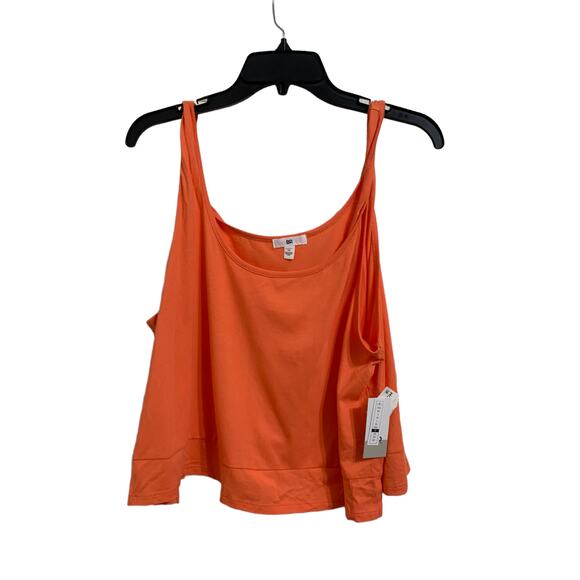 Bp. coral twist strap cropped‎ tank top size 1X NEW - Picture 2 of 6